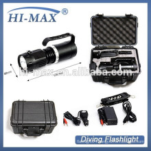 High Power Xenon lamp 45W waterproof hid diving torch torch magnetic switch